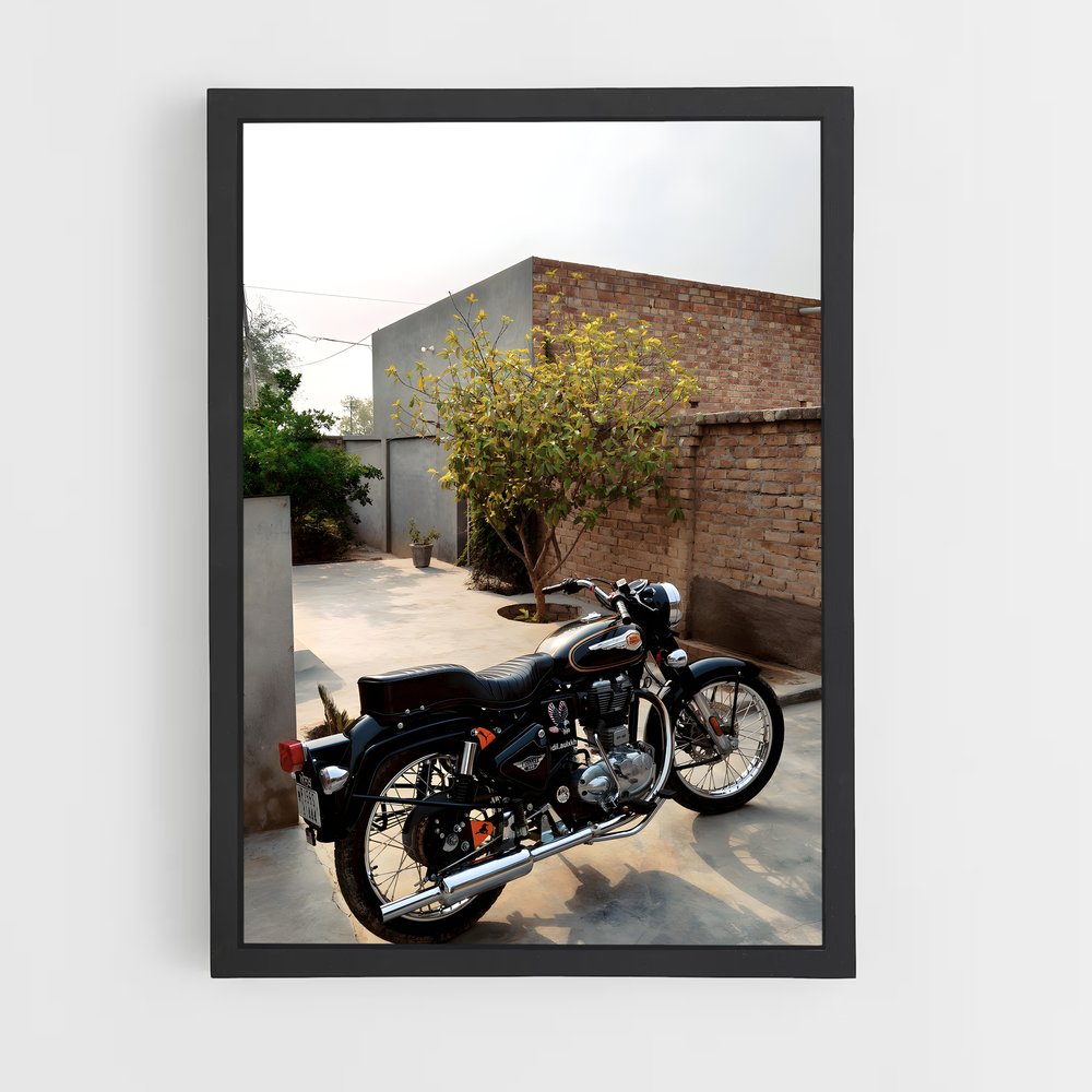 Poster Moto Vintage – affiche Royal Enfield (vue 2)